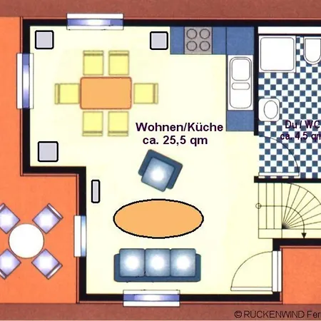 Ferienhaus Floating - Schwimmende - Haus 3 Barth